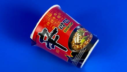 Лапша Nongshim Shin Ramyun Грибы Овощи Острая 68g - Retromagaz, image 3