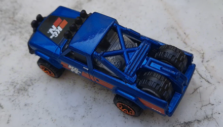 Машинка Базова Hot Wheels '73 Jeep J10 Hot Trucks 1:64 HTC31 Blue - Retromagaz, image 4