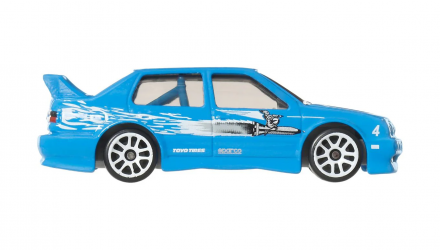 Тематическая Машинка Hot Wheels Volkswagen Jetta MK3 Fast & Furious 1:64 JBY46 Blue - Retromagaz, image 4