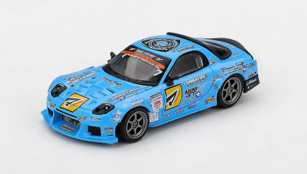 Машинка Premium MINI GT Mazda RX-7 RE-Amemiya 2025 D1GP 1:64 MGT01195 Blue - Retromagaz, image 1