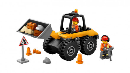 Конструктор Lego Желтый Строительный Автопогрузчик City 60450 Новый - Retromagaz, image 3