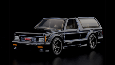 Машинка Premium Hot Wheels 1992 GMC Typhoon Red Line Club RLC 1:64 HWF06 Black - Retromagaz, image 1