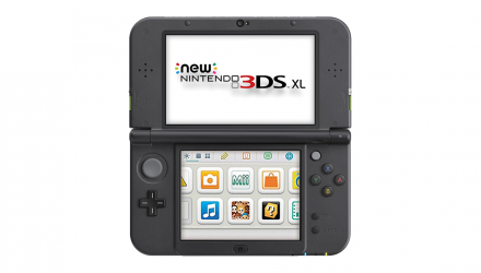 Консоль Nintendo 3DS XL New Monster Hunter 4G Limited Edition Модифікована 32GB Silver Black + 10 Вбудованих Ігор Б/У - Retromagaz, image 1