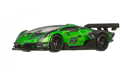 Машинка Premium Hot Wheels Lamborghini Essenza SCV12 Exotic Envy 1:64 HCJ29 Green - Retromagaz, image 2