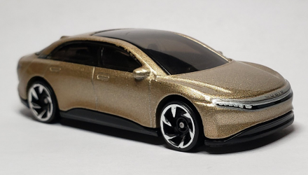 Машинка Базовая Hot Wheels Lucid Air Factory Fresh 1:64 HKJ29 Gold - Retromagaz, image 3