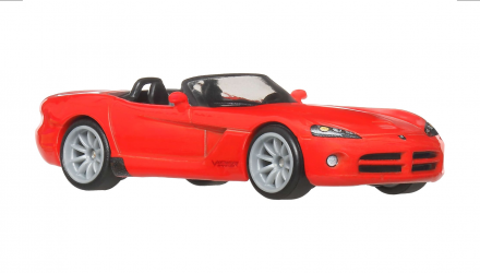 Машинка Premium 2шт Hot Wheels 2012 Corvette Z06 /2003 Dodge Viper SRT-10 2-Packs 1:64 JHW54 Yellow - Retromagaz, image 2