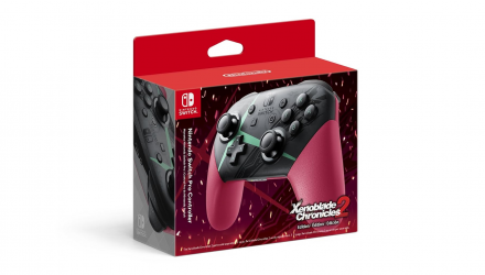 Геймпад Бездротовий Nintendo Switch Pro Controller Xenoblade Chronicles 2 Limited Edition Red Black Новий - Retromagaz, image 4
