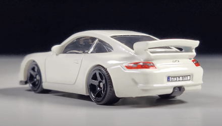 Машинка Большой Город Matchbox Porsche 911 GT3 Highway 1:64 HVP19 White - Retromagaz, image 2