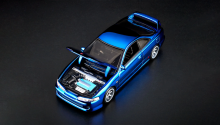 Машинка Premium Hot Wheels 1995 Honda Integra Type R Red Line Club RLC 1:64 JCP06 Blue - Retromagaz, image 5