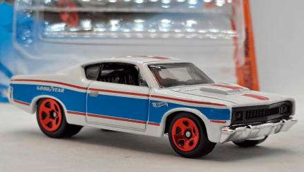 Машинка Базовая Hot Wheels AMC Rebel Machine Muscle Mania GTB44 White Новый - Retromagaz, image 2