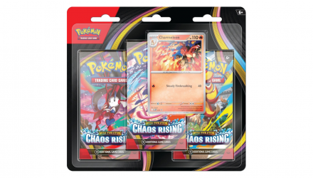 Картки Коллекционная Игра Pokemon Mega Evolution Chaos Rising 3 Pack Blister - Retromagaz, image 1