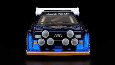 Машинка Premium Hot Wheels 1985 Audi Sport quattro S1 Red Line Club RLC 1:64 JJY70 Blue - Retromagaz, image 4