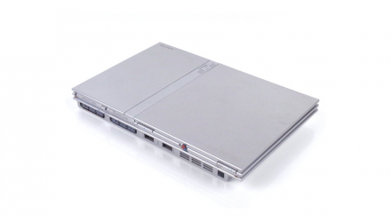 Консоль Sony PlayStation 2 Slim SCPH-7xxx Limited Edition Free MC Boot Silver Нерабочий Привод Б/У - Retromagaz, image 1