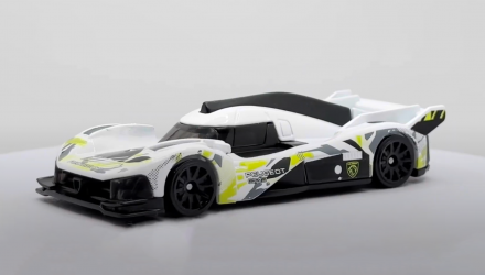 Машинка Базовая Hot Wheels Peugeot Peugeot 9X8 Hypercar Exotics 1:64 HYW11 White - Retromagaz, image 2