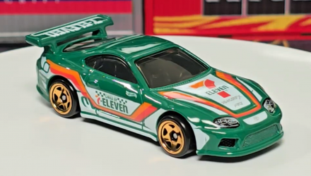 Тематична Машинка Hot Wheels Toyota Supra 1:64 JGF54 Green - Retromagaz, image 5
