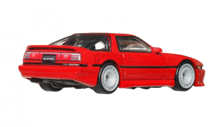 Машинка Premium Hot Wheels Toyota Supra II Ronin Run 1:64 JBK90 Red - Retromagaz, image 2