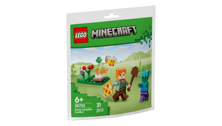 Конструктор Lego Конфликт Возле Костра Алекс Minecraft 30732 Новый - Retromagaz, image 2