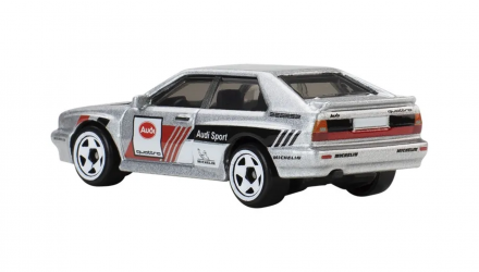 Тематична Машинка Hot Wheels '87 Audi quattro Rally Champs 1:64 JKX61 Silver - Retromagaz, image 2