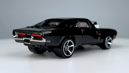 Тематична Машинка Hot Wheels '70 Dodge Charger R/T Fast & Furious 1:64 HNR88/HNT11 Black - Retromagaz, image 3