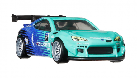 Машинка Premium Hot Wheels Pandem Subaru BRZ Falken Slide Street 1:64 GRJ81 Blue - Retromagaz, image 6