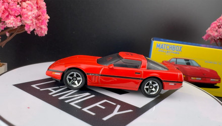 Машинка Premium Matchbox 1990 Chevy Corvette ZR1 Collectors 1:64 JJV94 Red - Retromagaz, image 3