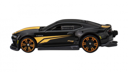 Тематическая Машинка Hot Wheels 2018 COPO Camaro SS Neon Speeders 1:64 JCB06 Black - Retromagaz, image 4