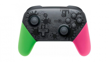 Геймпад Бездротовий RMC Switch Pro Controller Splatoon 2 Black Новий - Retromagaz, image 1