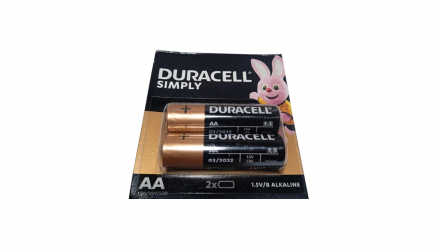Батарейка 2шт Duracell AA Simply LR6 Black - Retromagaz, image 4