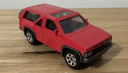 Машинка Большой Город Matchbox 1985 Nissan Pathfinder Off-Road 1:64 HVN45 Red - Retromagaz, image 1