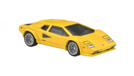 Машинка Premium Hot Wheels Lamborghini Countach LP 5000 QV Spettacolare 1:64 FPY86/HKC47 Yellow - Retromagaz, image 4