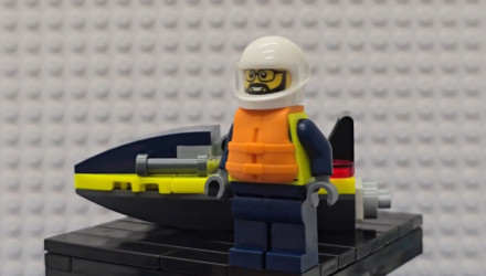 Конструктор Lego Police Officer with Jet Ski City 952408 cty1790 Новый - Retromagaz, image 3
