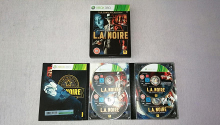 Игра Microsoft Xbox 360 L.A. Noire Complete Edition Английская Версия DVD 4шт Б/У - Retromagaz, image 2