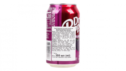 Набор Напиток 12шт Dr Pepper Blackberry 355ml - Retromagaz, image 4