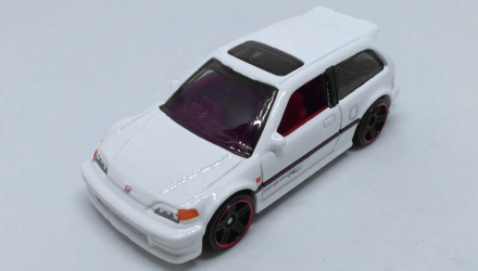 Машинка Базовая Hot Wheels '90 Honda Civic EF Then and Now 1:64 DVB00 White - Retromagaz, image 2