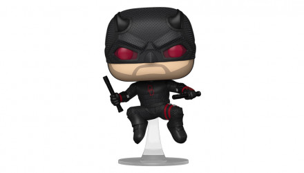 Фігурка FUNKO POP! Шибайголова Daredevil Black Suit Супергерої 107mm 91849 - Retromagaz, image 2