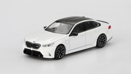 Машинка Premium MINI GT BMW M5 (G90) 1:64 MGT01092 White - Retromagaz, image 1