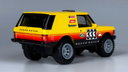 Машинка Premium Hot Wheels Range Rover Classic Off-Road 1:64 HKC71 Yellow - Retromagaz, image 3