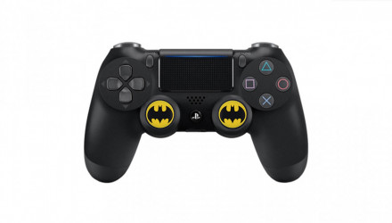 Накладки на Стики 2шт RMC Batman PlayStation 5 4 3 2 1 Xbox Series One 360 Switch 2 Black Yellow - Retromagaz, image 2