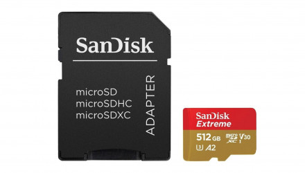 Карта Пам'яті SanDisk Extreme UHS-I U3 V30 A2 512Gb Б/У - Retromagaz, image 3