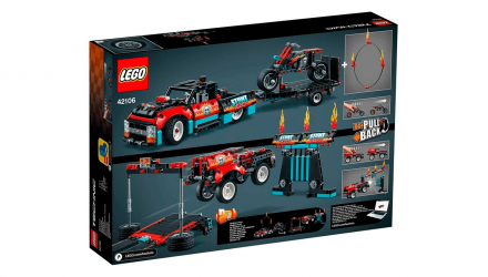 Конструктор Lego Stunt Show Truck & Bike Technic 42106 Новый - Retromagaz, image 1