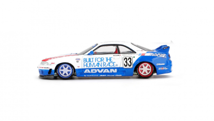 Машинка Premium Kaido House x MiNI GT Nissan Skyline GT-R (R33) BFTHR V1 1:64 KHMG213 White - Retromagaz, image 3