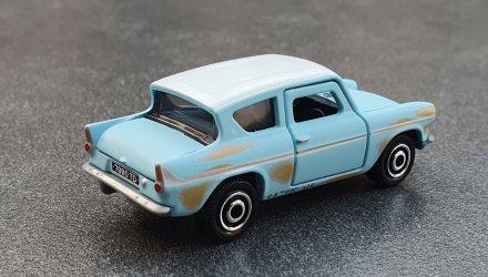 Тематическая Машинка Matchbox 1962 Ford Anglia Harry Potter Moving Parts 1:64 FWD28/HVM71 Blue - Retromagaz, image 2