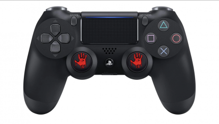 Накладки на Стики 2шт RMC Blood Hand PlayStation 5 4 3 2 1 Xbox Series One 360 Switch 2 Black Red - Retromagaz, image 2