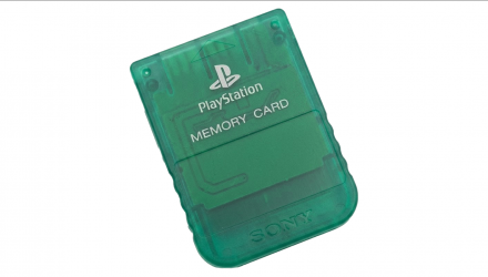 Карта Памяти Sony PlayStation 1 SCPH-1193 Winter Christmas Limited Edition 1MB Trans-Green Б/У - Retromagaz, image 2