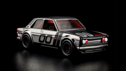 Машинка Premium Hot Wheels Datsun 510 BRE Racing Red Line Club RLC 1:64 HWF23 Silver - Retromagaz, image 1