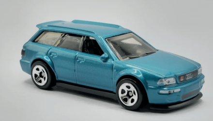 Машинка Базовая Hot Wheels '94 Audi Avant RS2 Factory Fresh 1:64 HTD49 Teal - Retromagaz, image 3