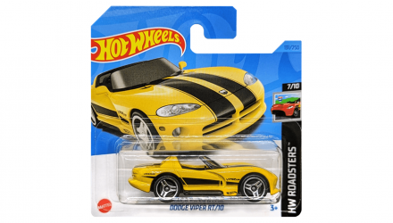 Машинка Базова Hot Wheels Dodge Viper RT/10 Roadsters 1:64 HKH43 Yellow - Retromagaz, image 1