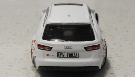 Тематична Машинка Hot Wheels '17 Audi RS 6 Avant Forza Motorsport 1:64 GJV69 White - Retromagaz, image 6