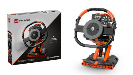 Конструктор Lego Koenigsegg Sadair's Spear Steering Wheel Technic 40894 Новый - Retromagaz, image 1