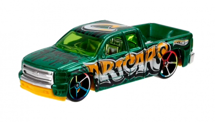 Машинка Базова Hot Wheels Chevy Silverado Art Cars 1:64 DHR93 Green - Retromagaz, image 2